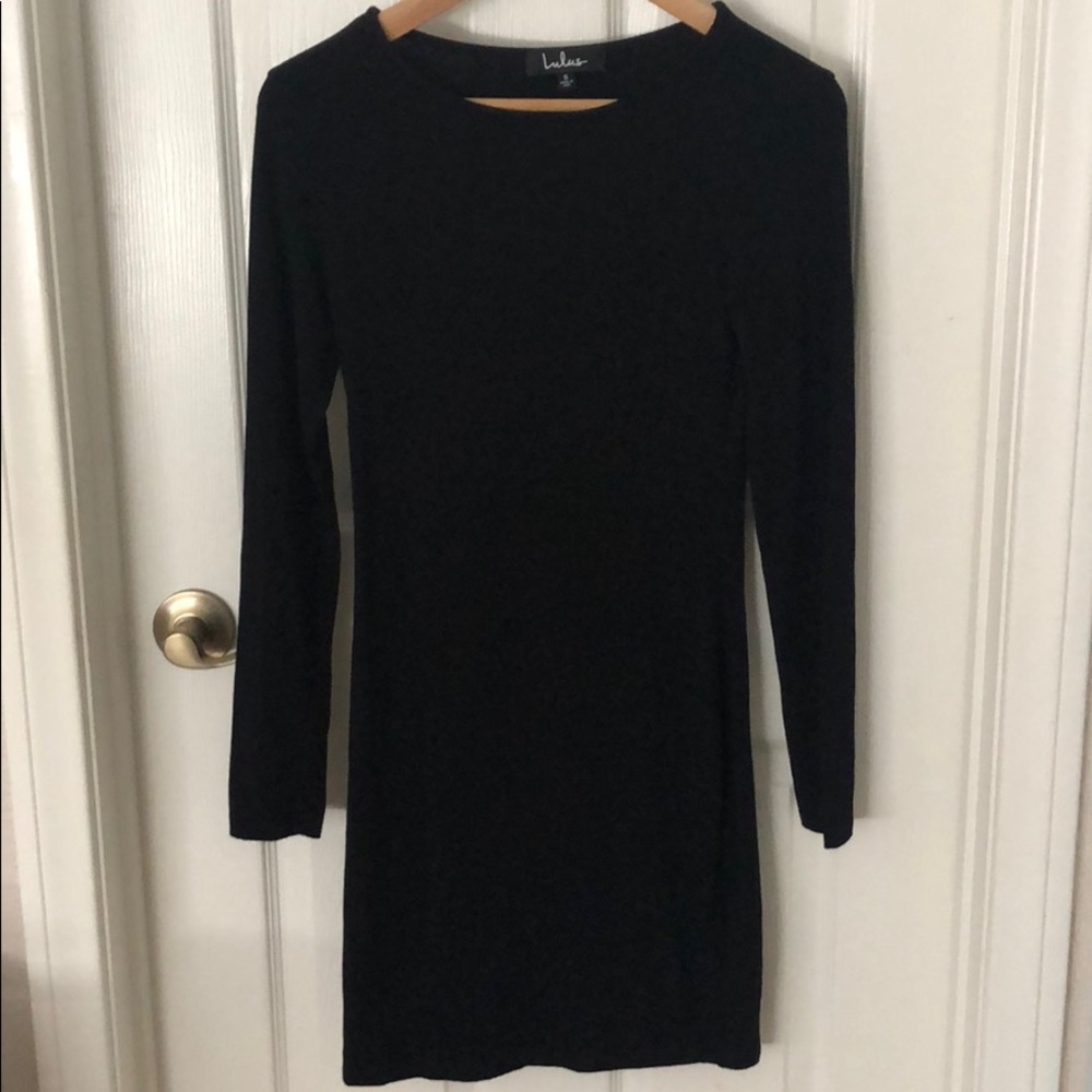 Lulus Black Bodycon Dress